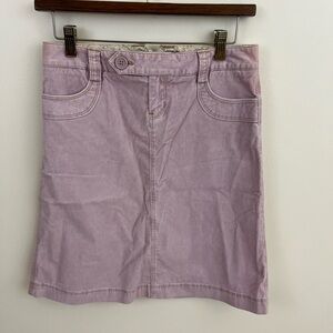 Gap Pink Corduroy Midi Skirt